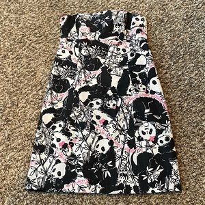 Lilly Pulitzer Strapless Bowen Dress Pandemonium Dress 2 WWF Pandas